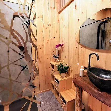 La D'ode Деревянный коттедж Sainte-Ode