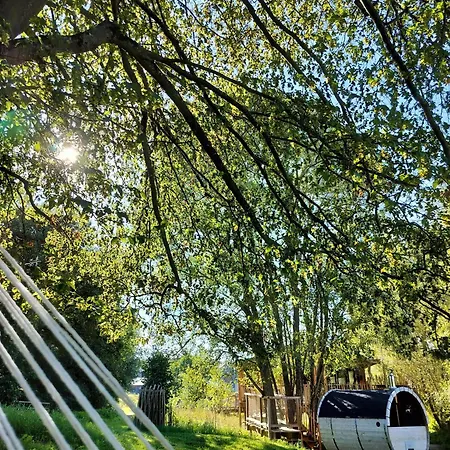 La D'ode Деревянный коттедж Sainte-Ode